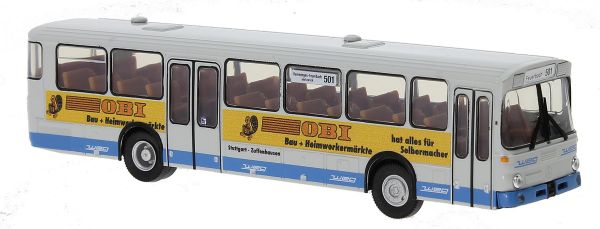 Modellbus "MB O307; WEG, Stuttgart – OBI / Linie 501"